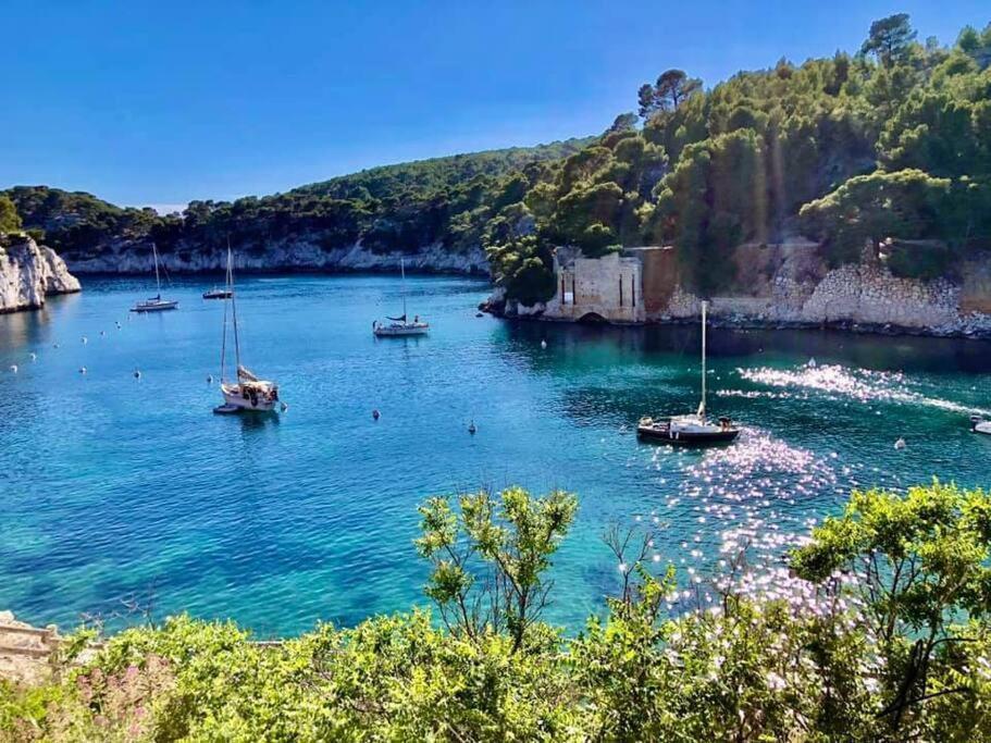 Charmant Studio Au Coeur De Cassis Buitenkant foto